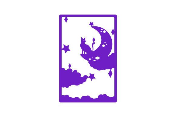 Birthday Card Cat on the Moon Embroidery Design Review