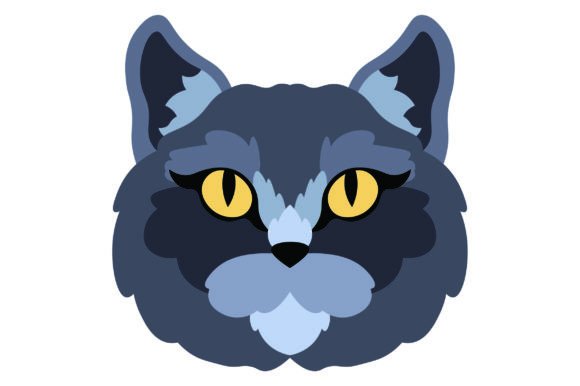 British Short Hair Cat Floating Head Embroidery Review