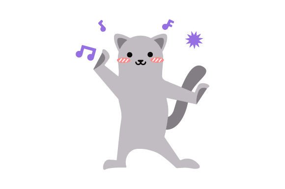 Cat Dancing, Zumba - Kawaii Embroidery Review