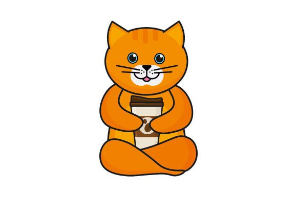 Cat Drinking Coffee Embroidery Design Review