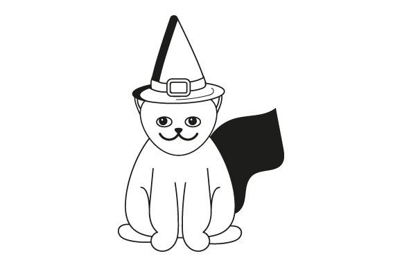 Cat with a Witch Hat Embroidery Design Review