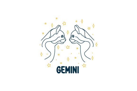 Celestial Cat Twins - Gemini Embroidery Design Review