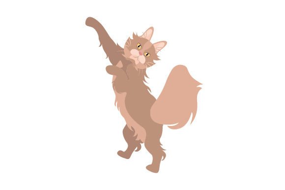 Maine Coon Cat Jumping Embroidery Design Review