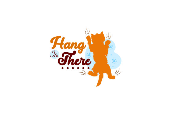 Orange Cat Hand in There Embroidery Review