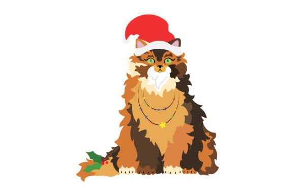 Persian Cat with Christmas Decorations Review