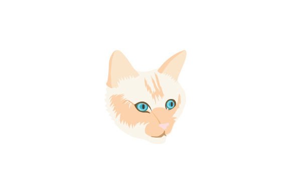 Red Point Siamese Cat Close Up Embroidery Review