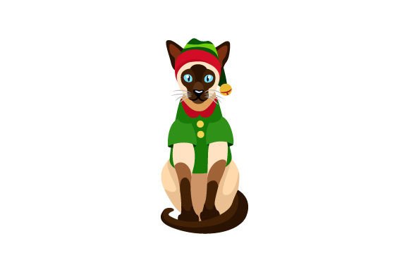 Siamese Cat Christmas Embroidery Design Review