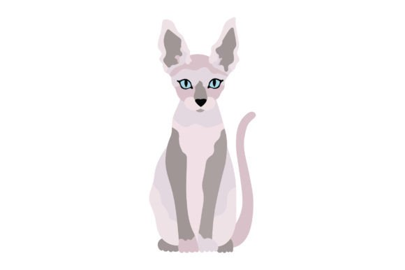 Sphynx Cat Sitting Embroidery Design Review