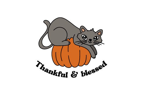 Thankful Blessed, Cat Embroidery Design Review
