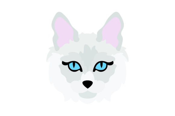White Cat Floating Head Embroidery Review